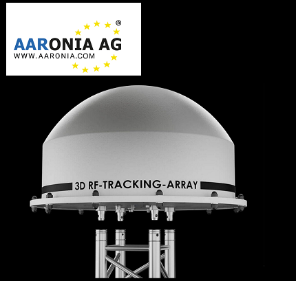 UWB tracking antenna arrays